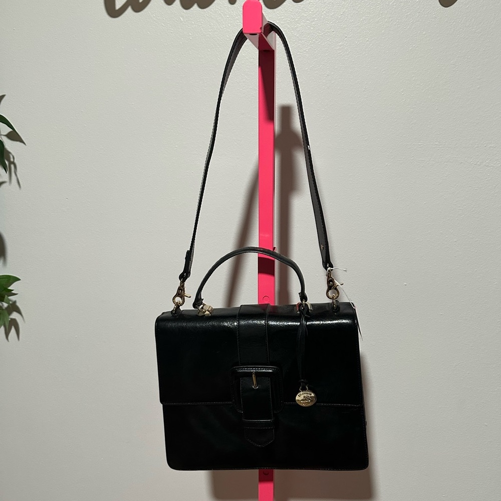 Brahmin Elegant Black Satchel